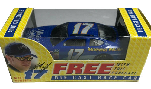 2003 Matt Kenseth NASCAR Diecast 17 Alka Seltzer Morning Relief CWC 1:64 Team Caliber Promo 1