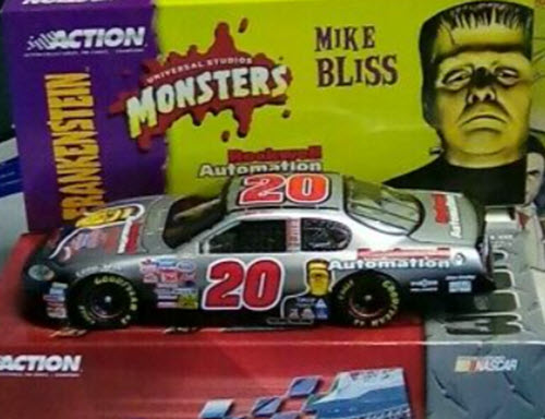 2003 Mike Bliss NASCAR Diecast 20 Monsters Frankenstein CWC 1:24 Action ARC 1