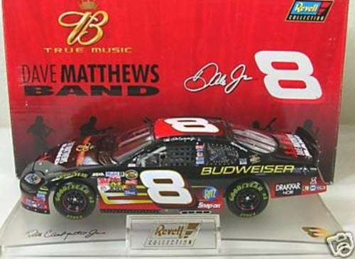 2004 Dale Earnhardt Jr NASCAR Diecast 8 Dave Matthews Band CWC 1:24 Revell Collection 1