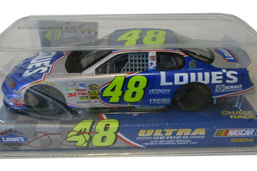 2004 Jimmie Johnson NASCAR Diecast 48 Lowes CWC 1:24 Racing Champions Ultra Series Not Preview 1