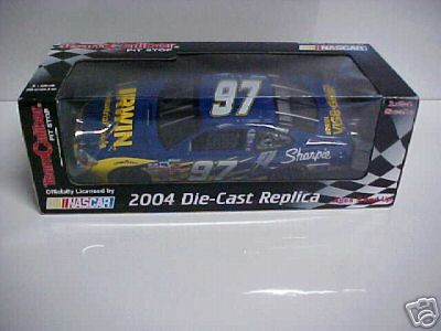 2004 Kurt Busch NASCAR Diecast 97 Irwin Tools CWC 1:24 Team Caliber Pit Stop 1