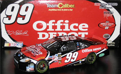 2005 Carl Edwards NASCAR Diecast 99 Office Depot CWC 1:24 Team Caliber Owners 1