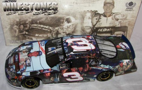2005 Dale Earnhardt Jr NASCAR Diecast 3 Milestones 1998 and 1999 Busch Champ Champion CWC 1:18 Action ARC 1