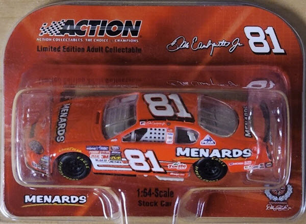 2005 Dale Earnhardt Jr NASCAR Diecast 81 Menards CWC 1:64 Action ARC 1