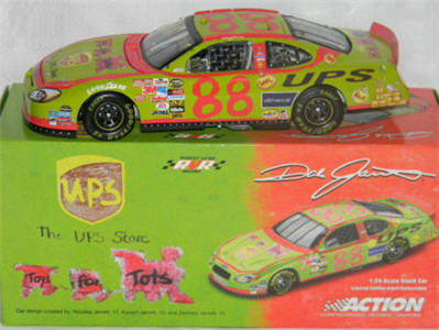2005 Dale Jarrett NASCAR Diecast 88 Toys For Tots CWC 1:24 Action RCCA Club Car 1
