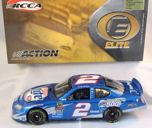 2005 Rusty Wallace NASCAR Diecast 2 Miller Lite 500 CWC 1:24 Action RCCA Elite 1