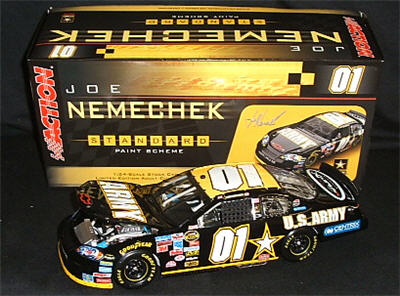 2006 Joe Nemechek NASCAR Diecast 01 Army CWB Bank 1:24 Action ARC 1