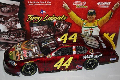 2006 Terry Labonte NASCAR Diecast 5 Kelloggs Texas Tribute Retirement CWC 1:24 Action ARC Track Ready Edition Autographed 1
