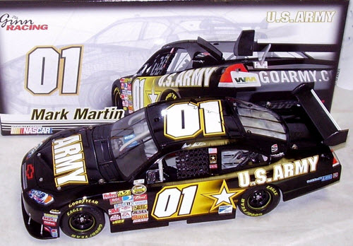 2007 Mark Martin NASCAR Diecast 01 Army COT CWC 1:24 Action ARC GM Dealers 1