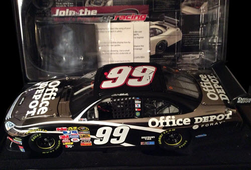 2008 Carl Edwards NASCAR Diecast 99 Office Depot CWC 1:24 Action RCCA Elite Platinum 2