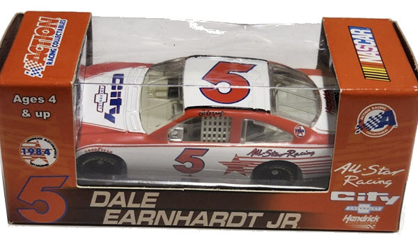 2008 Dale Earnhardt Jr NASCAR Diecast 5 All Star City Chevrolet Chevy Test Car CWC 1:64 Action ARC Kids 1