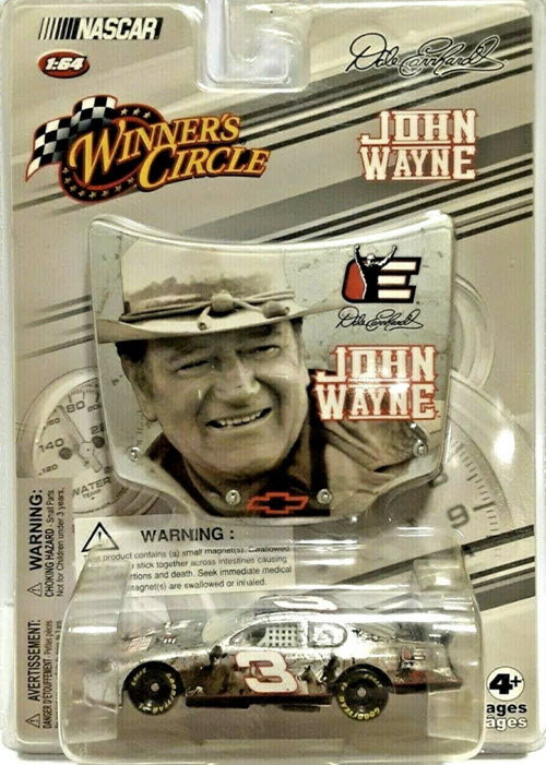 2008 Dale Earnhardt Sr NASCAR Diecast 3 John Wayne Duke CWC 1:64 Winners Circle Hood Magnet 1