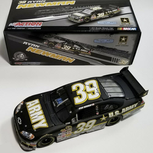 2009 Ryan Newman NASCAR Diecast 39 Army CoT CWC 1:24 Lionel Action ARC 1b