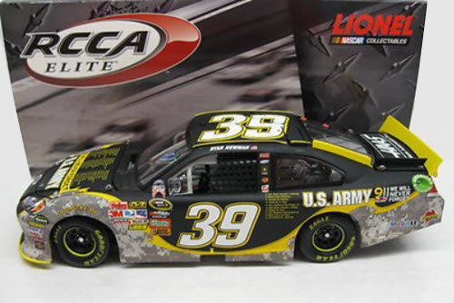 2011 Ryan Newman NASCAR Diecast 39 Army Honoring Our Heroes CWC 1:24 Action RCCA Elite 1