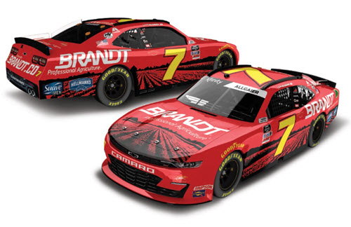 20120 Justin Allgaier NASCAR Diecast 7 Brandt CWC 1:64 Lionel Action ARC 98