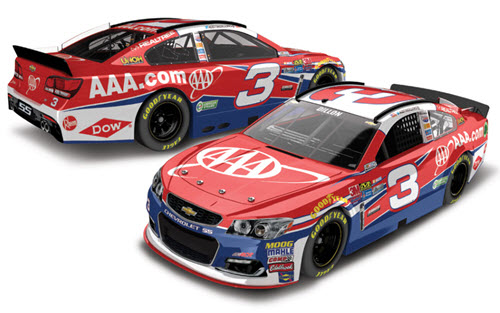 2017 Austin Dillon NASCAR Diecast 3 AAA Insurance CWC 1:24 Lionel Action ARC 99   Color Chrome