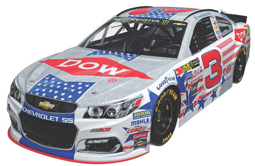 2017 Austin Dillon NASCAR Diecast 3 Dow Veterans Patriotic CWC 1:24 Lionel Action ARC 99