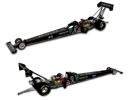 2017 Brittany Force NHRA Diecast Monster Energy 1X CHampion Top Fuel Dragster 132 Action ARC 99