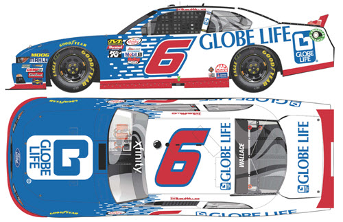 2017 Bubba Wallace NASCAR Diecast 6 Globe Life CWC 1:24 Lionel Action ARC 99