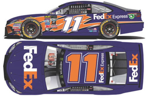 2017 Denny Hamlin NASCAR Diecast 11 FedEx Express CWC 1:24 Lionel Action RCCA Elite 99