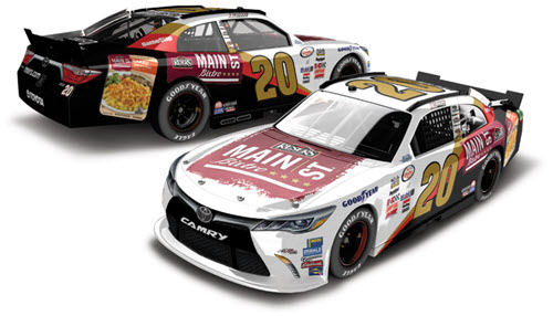 2017 Erik Jones NASCAR Diecast 20 Resers Maint Street Bistro Darlington Retro Throwback CWC 1:24 Lionel Action ARC Color Chrome 97