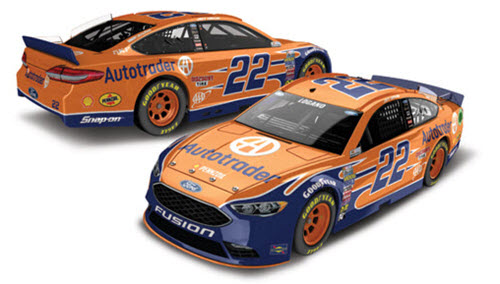 2017 Joey Logano NASCAR Diecast 22 Auto Trader CWC 1:24 Lionel Action ARC Color CHrome 99