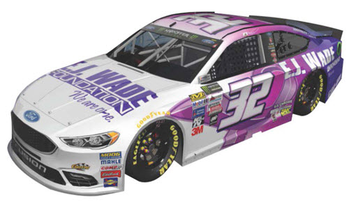 2017 Matt Dibenedetto NASCAR Diecast 32 E J Wade Foundation CWC 1:64 Lionel Action ARC 99