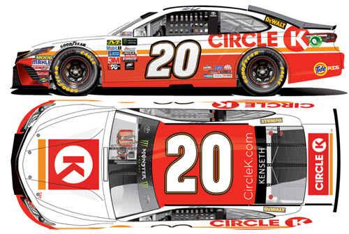 2017 Matt Kenseth NASCAR Diecast 20 Circle K CWC 1:24 Lionel Action ARC 99