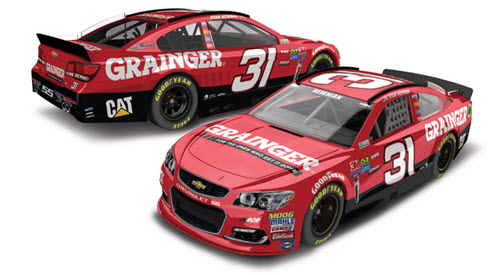 2017 Ryan Newman NASCAR Diecast 31 Grainger CWC 1:24 Lionel Action ARC 99