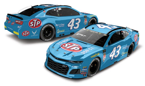 2018 Bubba Wallace NASCAR Diecast 43 STP Darlington Throwback Retro CWC 1:24 Lionel Action ARC Color Chrome Autographed 98