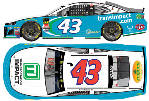 2018 Bubba Wallace NASCAR Diecast 43 Transportation Impact CWC 1:64 Lionel Action ARC 99