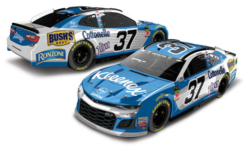 2018 Chris Buescher Diecast 37 Kleenex CWC 1:24 Lionel Action ARC Color Chrome 99