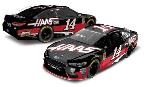 2018 Clint Bowyer NASCAR Diecast 14 HAAS Automation CWC 1:24 Lionel Action ARC Color Chrome 99