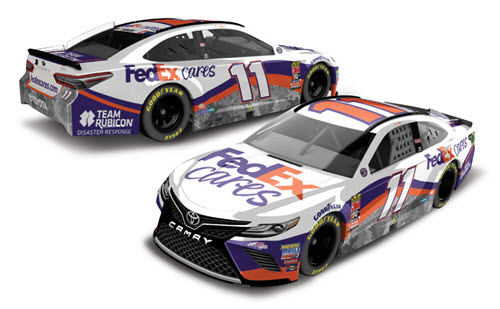 2018 Denny Hamlin NASCAR Diecast 11 FedEx Cares CWC 1:24 Lionel Action RCCA Elite 98