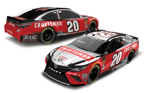 2018 Erik Jones NASCAR Diecast 20 Craftsman CWC 1:24 Lionel Action ARC Color Chrome 98