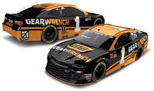 2018 Jamie McMurray NASCAR Diecast 1 Gear Wrench CWC 1:24 Lionel Action ARC Color Chrome 99