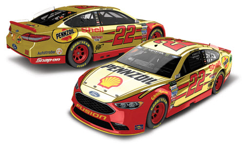 2018 Joey Logano NASCAR Diecast 22 Shell Pennzoil CWC 1:24 Lionel Action RCCA Elite Color Chrome 99