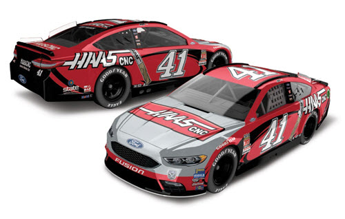 2018 Kurt Busch NASCAR Diecast 41 HAAS Darlington Retro Throwback CWC 1:24 Lionel Action ARC Color Chrome 98