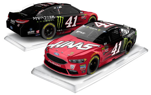 2018 Kurt Busch NASCAR Diecast 41 HAAS Monster Energy CWC 1:24 Lionel Action RCCA Elite Liquid Color 99