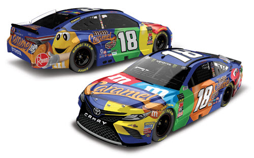2018 Kyle Busch NASCAR Diecast 18 M&Ms Caramel CWC 1:24 Lionel Action ARC Color Chrome 99