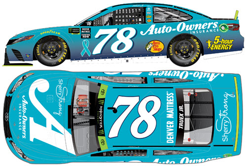 2018 Martin Truex Jr NASCAR Diecast 78 Auto Owners Sherry Strong CWC 1:64 Lionel Action ARC 99