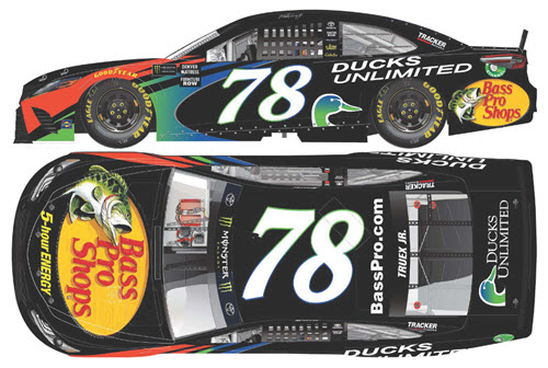 2018 Martin Truex Jr NASCAR Diecast 78 Bass Pro Ducks Unlimited CWC 1:24 Lionel Action RCCA Elite 99