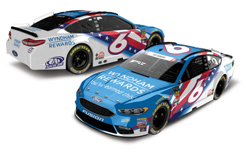 2018 Matt Kenseth NASCAR Diecast 6 Wyndham Patriotic CWC 1:64 Lionel Action ARC 98