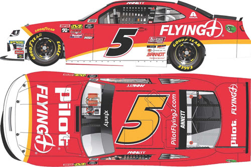 2018 Michael Annett NASCAR Diecast 5 Pilot Flying J CWC 1:64 Lionel Action ARC 99
