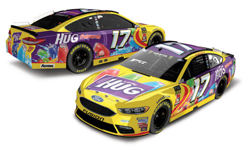 2018 Ricky Stenhouse Jr NASCAR Diecast 17 Little Hug Fruit Barrles CWC 1:24 Lionel Action RCCA Elite 98