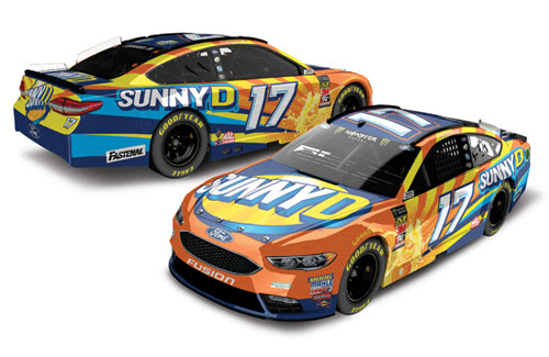 2018 Ricky Stenhouse Jr NASCAR Diecast 17 SunnyD Sunny D CWC 1:24 Lionel Action RCCA Elite 98