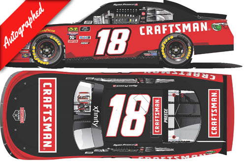 2018 Ryan Preece NASCAR Diecast 18 Craftsman CWC 1:24 Lionel Action ARC Autographed 99
