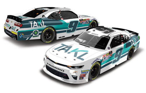 2018 Tyler Reddick NASCAR Diecast 9 TAKL CWC 1:24 Lionel Action ARC Autographed 99