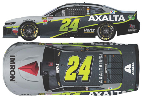 2018 William Byron NASCAR Diecast 24 Imron CWC 1:24 Lionel Action ARC Color Chrome 99