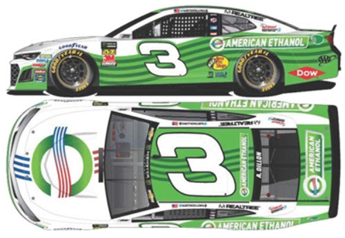 2019 Austin Dillon NASCAR Diecast 3 American Ethanol CWC 1:64 Lionel Action ARC 99